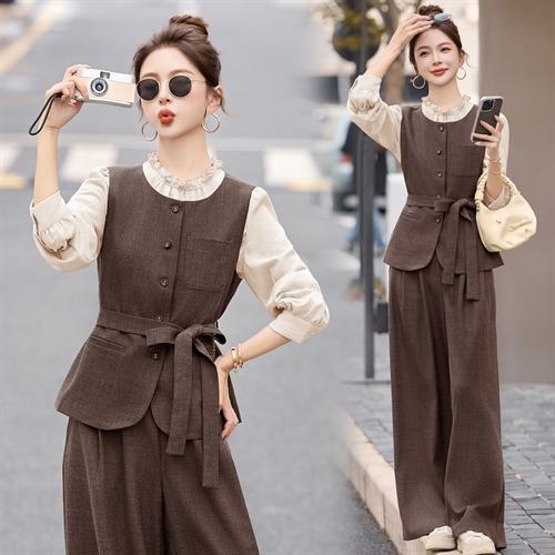 潮流气质，时尚休闲三件套装HR-MEIQIN5718 商品图2