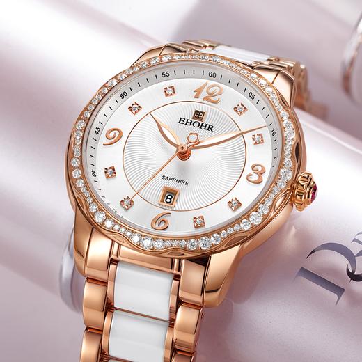 依波表手表女款小众轻奢手表女士时尚防水日历石英表女款腕表5627 商品图1