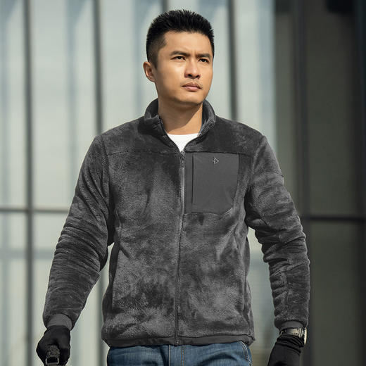 【龙牙上新】加强版龙牙隐松保暖抓绒衣加强版 商品图5