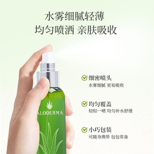 【买就送凝胶5g*2】瑷露德玛芦荟植萃安肤喷雾120ml 商品图5