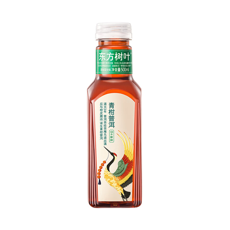 东方树叶青柑普洱复合茶饮料 500ml