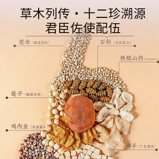 限时特惠【九蒸九晒！三焦自通】三伏晒菌，三九窨粉，石斛山药食养粉猴头菇米稀茯苓芡实谷物膳食纤维冲调代餐粉。ha 商品图1