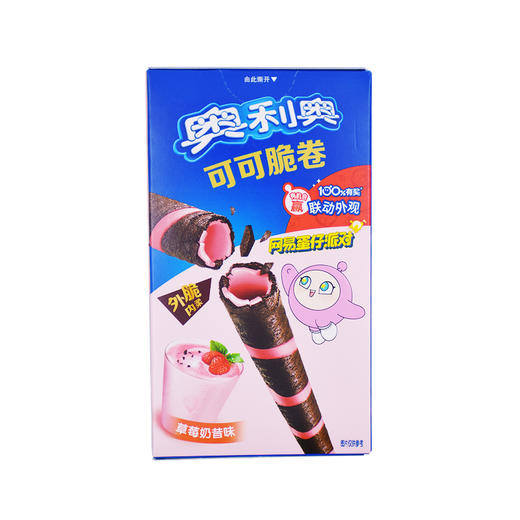 奥利奥 可可脆卷 草莓奶昔味 50g 商品图1