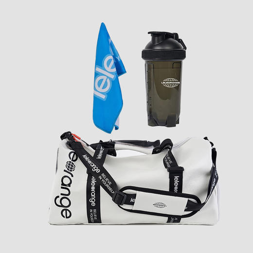 【leleorange】25款 健身包三件套-健身包+小号毛巾+摇摇杯-采购 商品图1