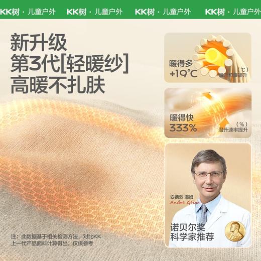 KK树儿童帽子男童女孩保暖针织毛线帽2025秋冬季新款户外防风围巾小鸟岛针织帽 商品图3