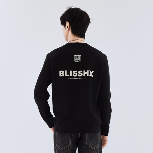 【新品上新】HX 秋季圆领卫衣简约大方S106533047101/02 商品图1