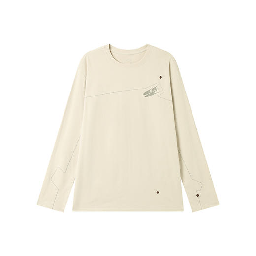 CryingCenter撞色线条吸湿速干马拉松跑步训练运动服长袖男女同款 商品图4