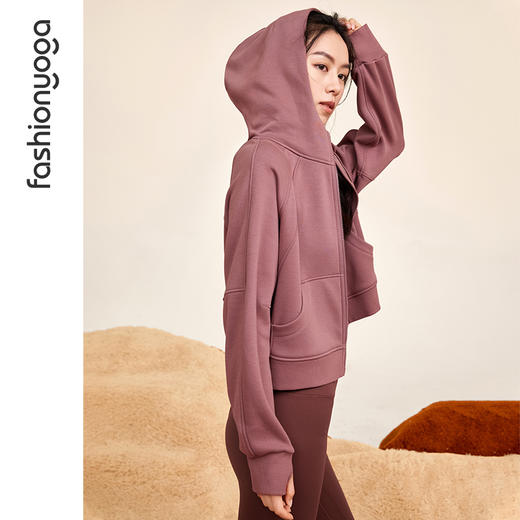 F14874短款廓形休闲外套 商品图9