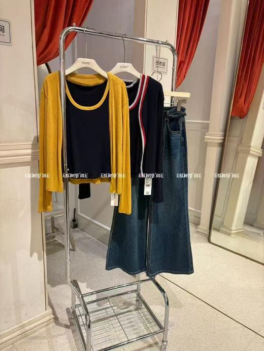 【门店同款】ENJOY秋季“光阴序语”撞色背心两件套 165843268 商品图0