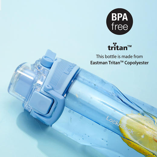 乐扣乐扣人鱼线运动水杯女塑料Tritan随手便携夏天学生男 ABF796/ABF797 商品图4