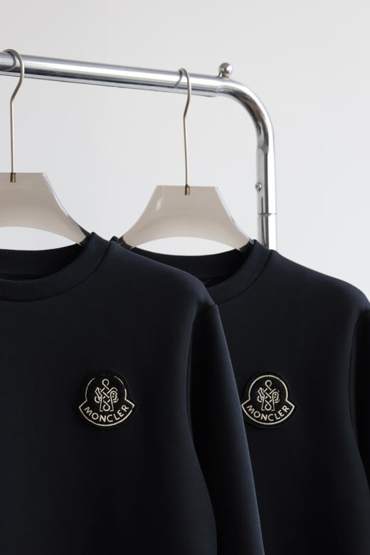 萌口 25新款双面丝光  圆领套头卫衣 WY906 商品图3