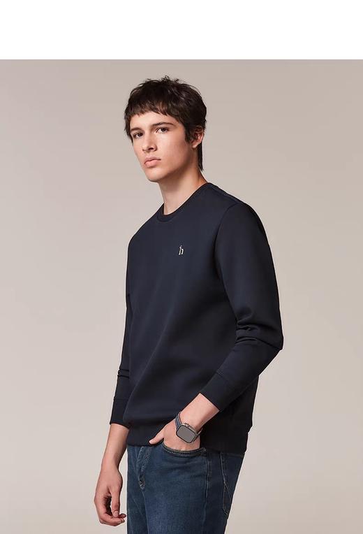 H@ZZYS 25新款右臂字母刺绣圆领卫衣 Z-15620 商品图8