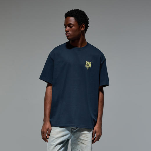 REDCHARCOAL红炭凉感速干基础短袖T恤男潮牌夏季宽松防晒男士半袖 商品图2