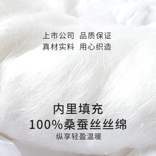 金三塔100%桑蚕丝丝绵衣裤套女新中式真丝轻奢缎面保暖睡衣套装   YSFFD206 商品图4