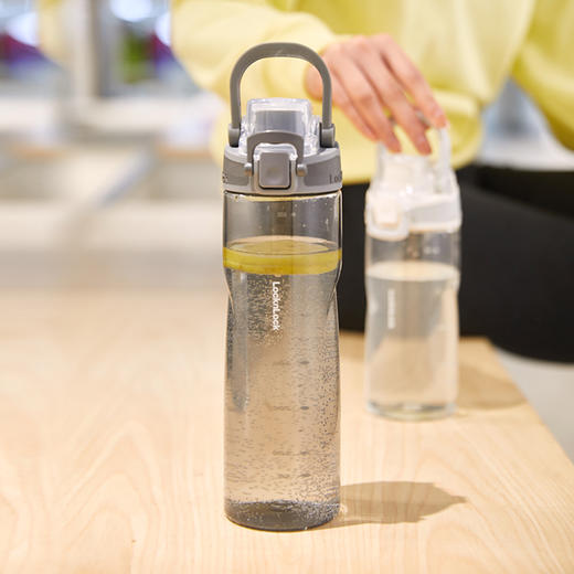 乐扣乐扣人鱼线运动水杯女塑料Tritan随手便携夏天学生男 ABF796/ABF797 商品图5