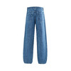 REDCHARCOAL 红炭蓝色阔腿牛仔裤男新款潮流休闲宽松直筒男士裤子 商品缩略图0