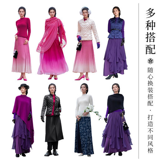 【林栖设计小店】（现货）花边领毛织上衣复古修身打底百搭保暖2025秋冬新品毛衣女1932454-藏青色米白色1961288 商品图1