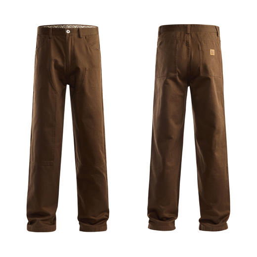 REDCHARCOAL红炭【钱途似锦】腰缠万贯休闲工装裤男美式直筒裤子 商品图0