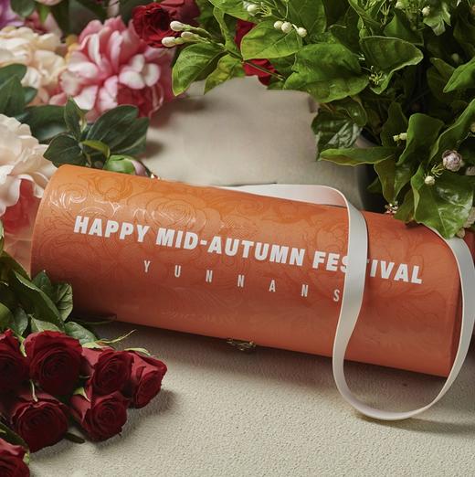 【2025年中秋月饼礼盒】香甜酥软 手工制作 4种风味 火腿蛋黄2枚+火腿黑松露2枚+火腿荞麦2枚+玫瑰鲜花饼2枚 50g/枚 共400g 商品图5