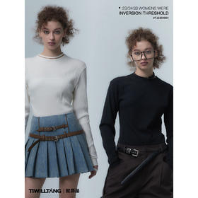 启世录TIWILLTANG“榕秩暹翊”时装原创先锋可调节短袖T恤男上衣