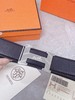 特价！真皮钢扣 数量不多 HERMÈS 爱马仕皮带腰带礼盒，代购小票+卡片+包装盒+手提袋 商品缩略图7