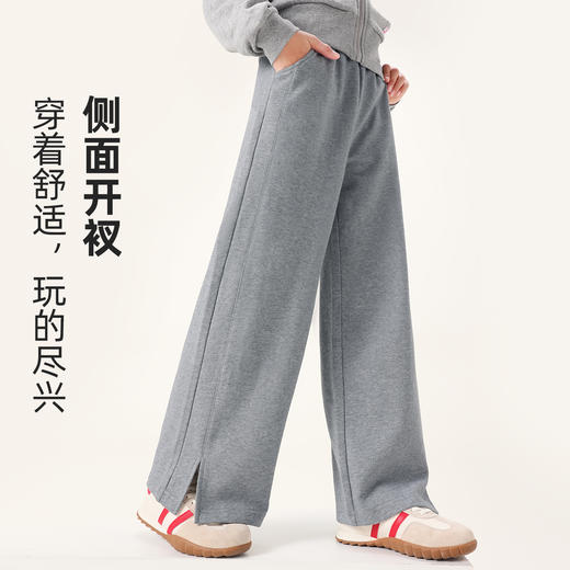 【清仓捡漏】【130-165】【LAVI】女童春秋休闲阔腿长裤 85%棉15%聚酯纤维 商品图2