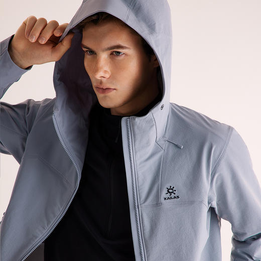 KAILAS凯乐石 男款M8连帽软壳外套  KG2539105 商品图1