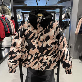 M**SE KN*CKLES 女士秋冬防泼水防风毛绒立领保暖羽绒服外套