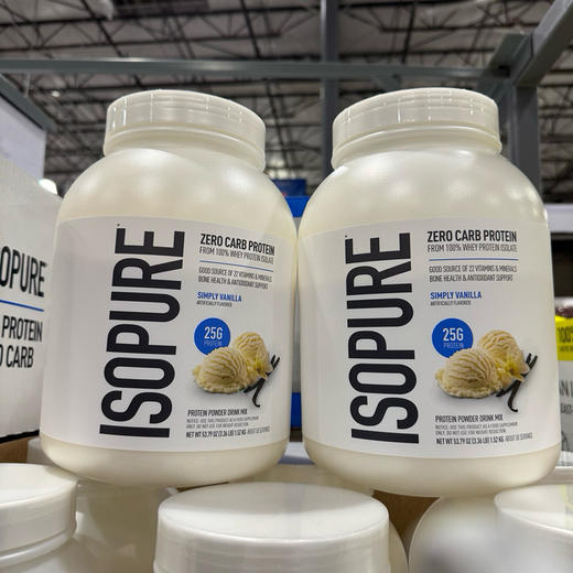 Isopure蛋白粉降价了，一年一次限时特价！📣ISOPURE乳清蛋白粉香草味，美国🇺🇸直邮特价498元/3.4LB！ 商品图6