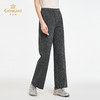 乔万尼2025冬新品高级大象灰高智穿搭直筒裤ED4F705 商品缩略图2