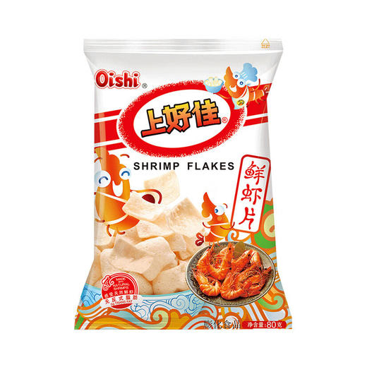 上好佳鲜虾片 80g 商品图0