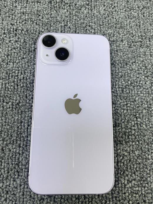 编号535939-苹果iPhone14/512G/紫色，5G手机，9.8新成色好，原机电池84%，特价3299元！质检工程师已深度检测通过，店保1年，请放心购买！ 商品图5