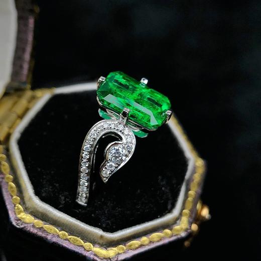 1.62ct刻面祖母绿戒指 商品图7