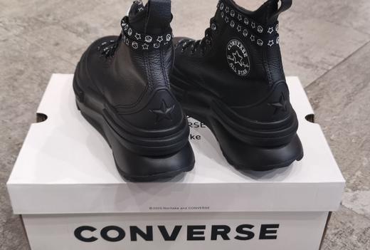 匡威  联名款 高帮皮面加绒内里 夹心系列 商品图2