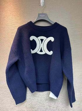 女款logo长袖针织毛衣008