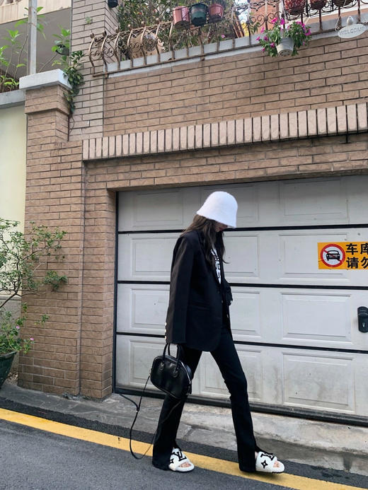 巨巨巨百搭显瘦开叉闪电裤 商品图5