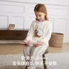 【宝宝服饰】嫚熙儿童家居服幸运鹅半边绒男女童宝宝加厚加绒保暖睡衣套装 商品缩略图3