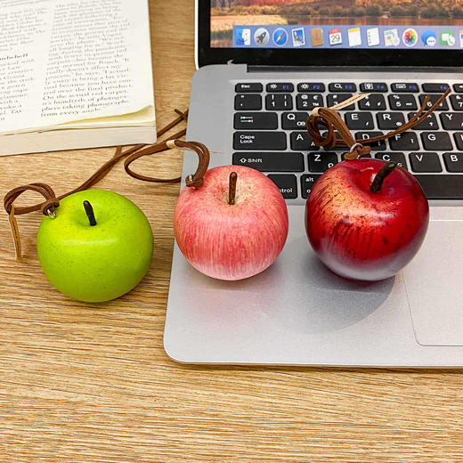 圣诞平安果仿真苹果包包挂件精致高级感钥匙扣创意车载挂饰书包挂链礼品 商品图2