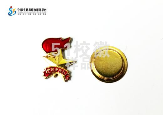 定制深圳市智园学校包边校徽定做礼服布标姓名贴胸章可缝制包邮51 商品图1