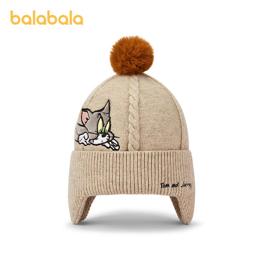 【猫和老鼠IP】巴拉巴拉儿童帽子男童护耳帽舒适保暖时尚 商品图4