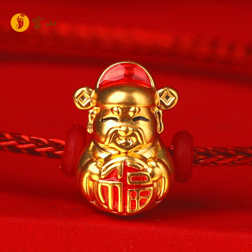 灵山开运金·财神黄金手绳 商品图1