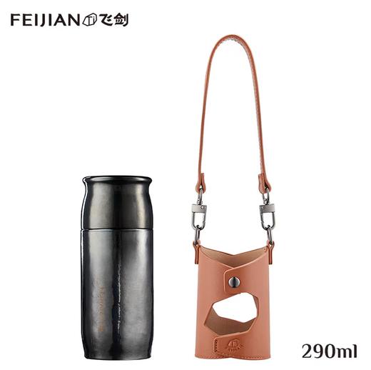 飞剑云动钛晶保温杯焖泡茶杯节庆高端送礼养生保温纯钛杯 东方玄黑 飞剑云动系列 商品图1