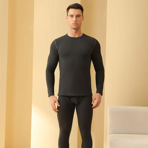 【2025新款保暖内衣套装】 秋冬男女秋衣秋裤，羊毛×蚕丝双重加持！让你轻松御寒又养肤✨ 商品图7