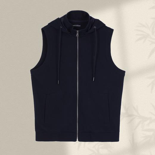 【铂雅时尚马甲外穿】SCHIESSER德国舒雅高端铂雅时尚外穿立领开襟马甲 99/25864V 商品图0