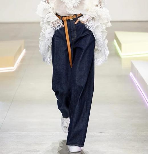 重磅！贸易公司  ZIM直筒阔腿牛仔裤 超拉腿长 商品图1