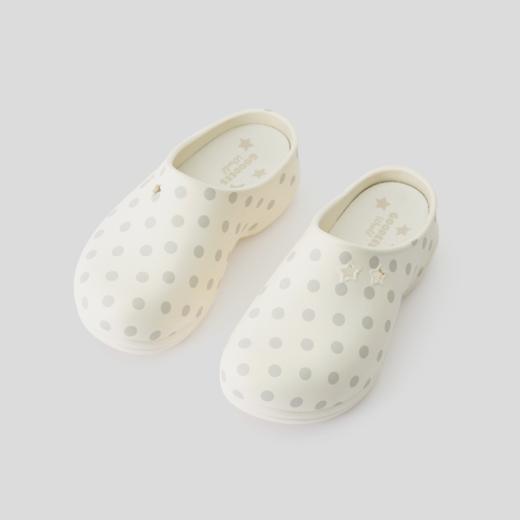 GOODBAI GOODEES Star Fluffy波点星星鞋可爱厚底拖鞋 商品图3