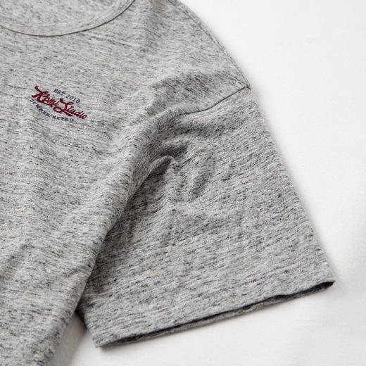 ROMI STUDIO“复古格调”羊毛天丝混纺柔软垂坠短袖T恤 RWCAS66291 商品图3