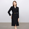 IWY/气质西装连衣裙女收腰显瘦黑色职业装干练通勤正装Q1445 商品缩略图3