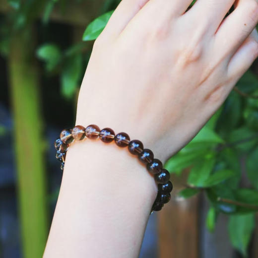 茶水晶手串 自然剔透 颗颗精选 商品图2