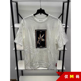 M**SE KN*CKLES 男士夏季透气纯棉透气抽象印花圆领短袖T恤